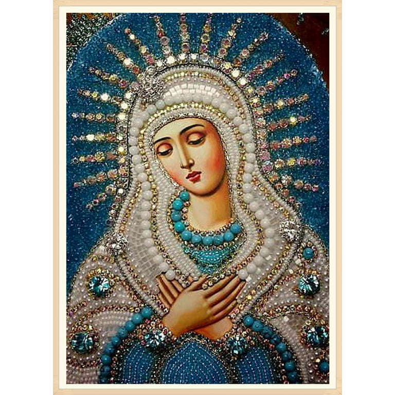 Priest Religious Diamond Painting Religious Madonna 9d Diy Diamond  Embroiderygift Home Dcor