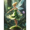 thumbnail image 1 of 5D Diamond Painting Kits Tinker Bell Diamond Art for Adults Cross Stitch Kit for Wall Art 12 x 16 Inch, 1 of 5