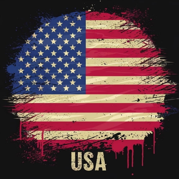 5D Diamond Painting Kits for Adults American Battle Scars Diamond Art Kits for Adults,DIY Round Drill Diamond Art Craft Kits for Home Wall Decor