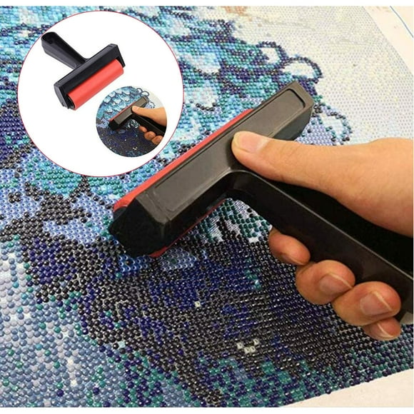 5D Diamond Painting Roller Pressing Paint Runner Kit, 5D Diamond Painting Roller and Fix Tools, Diamond Painting Roller - Accessories for Full Drill 5D Diamond Paint/Art for Adults and Kids