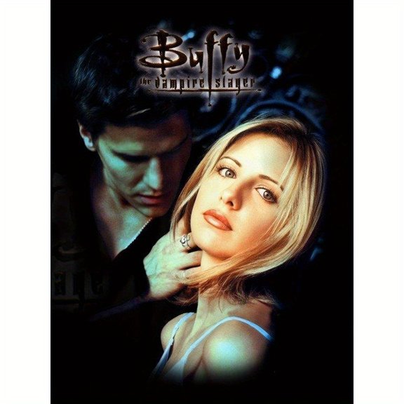 5D Diamond Painting Set, Adult Size, Buffy the Vampire Hunter Pattern, Relaxing Diamond Painting Craft Set, Includes Tools, Gift/Home Wall Decoration