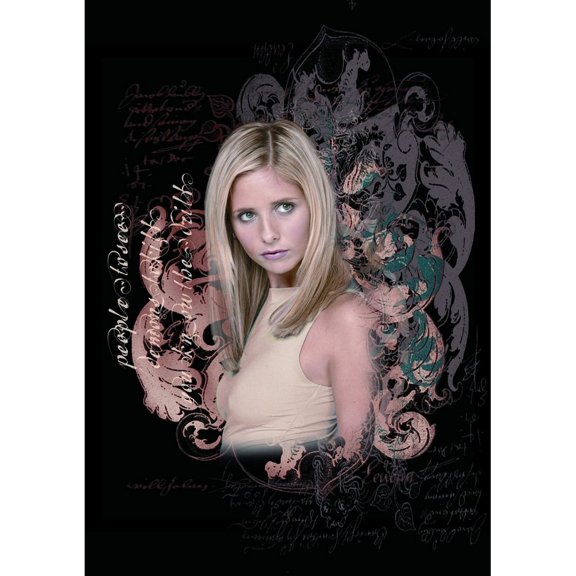 5D Diamond Painting Set, Adult Size, Buffy the Vampire Hunter Pattern, Relaxing Diamond Painting Craft Set, Includes Tools, Gift/Home Wall Decoration