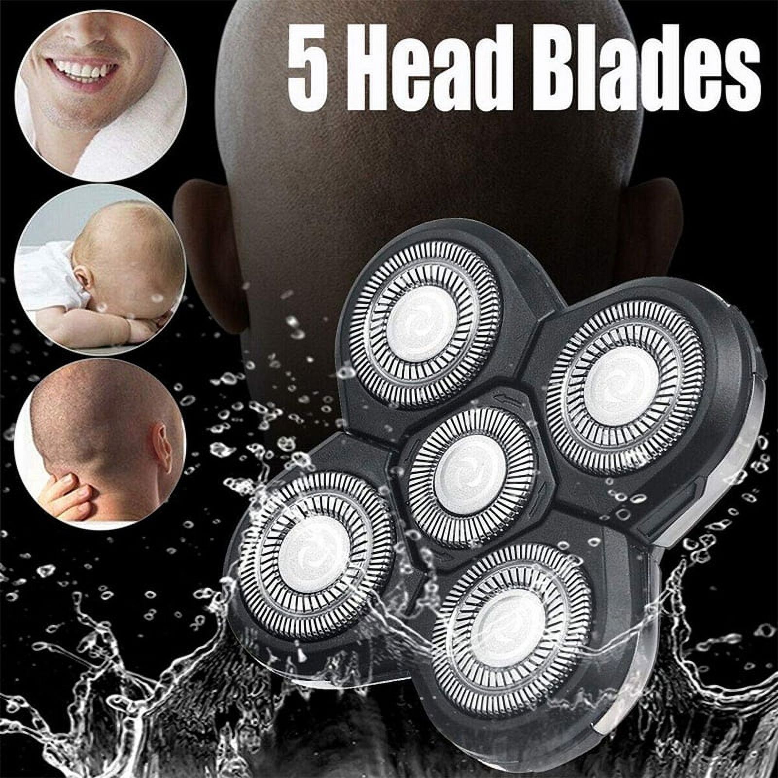 5D Electric Shavers Replacement Heads Razor Blades Heads Bald For