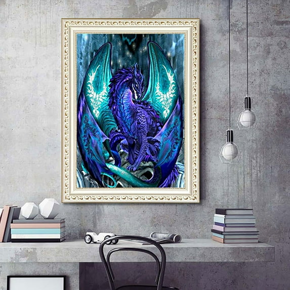 5D Embroidery Paintings Rhinestone Pasted Diy Diamond Painting Cross Stitch Full Multicolor 30X40Cm