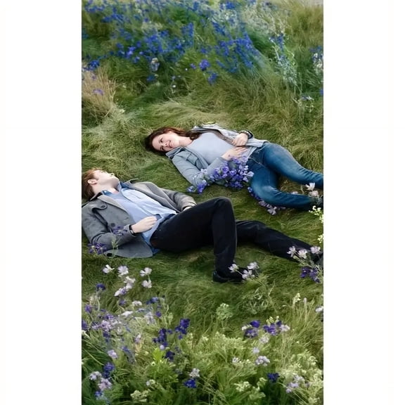 5D Embroidery Twilight Couple Diamond Art Painting - Full Round Rhinestone Mosaic Home Decor