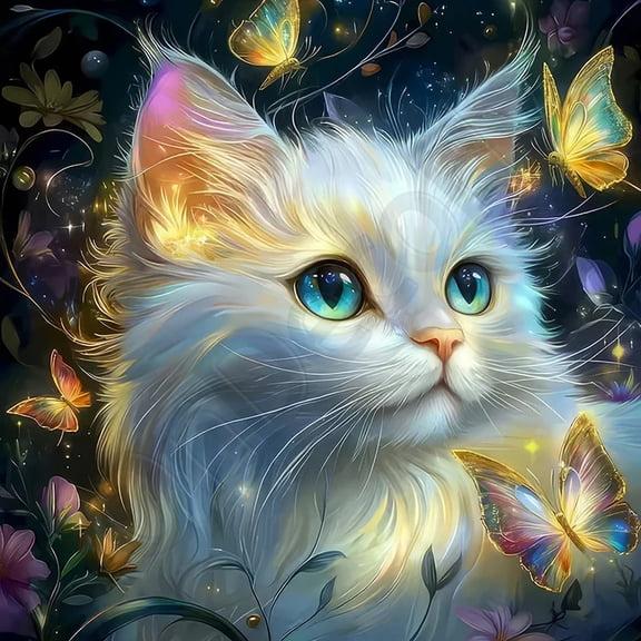 5D Full Drill Diamond Painting Kit, DIY Crystal Rhinestone Mosaic Wall Art, Multiple Fantasy Patterns, 30x30cm Diamond Art Kit for Adults Beginners, Home Wall Decor & Gift