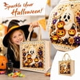 thumbnail image 1 of 5D Handmade Craft Bag, Halloween Pearl Diamond Painting DIY Kit , Fall Wall Art Home Decor, Beginner Friendly Seasonal Craft Gift for Halloween Party(Style C), 1 of 4