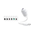 thumbnail image 1 of 5D Holographic Night Light Projector 360° Rotating USB Powered HD Galaxy Star For Bedroom Ceiling Decor (6 Films), 1 of 5