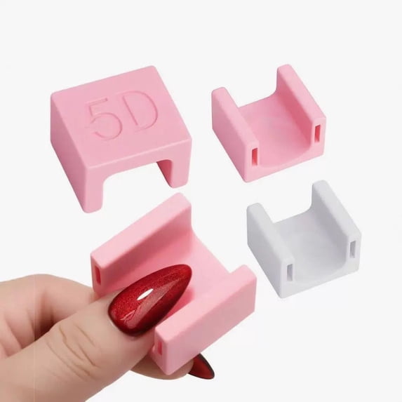 5D Strong Magnetic Cat Eye Nail Art Magnet, U-Shaped Tool for 3D/5D Gel Polish Effects, Super Powerful Magnet for Beginners, Salon & Home Manicure Accessory