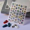 thumbnail image 1 of 5D Three-dimensional Painted Ethnic Style Nail Sticker, 1 of 5