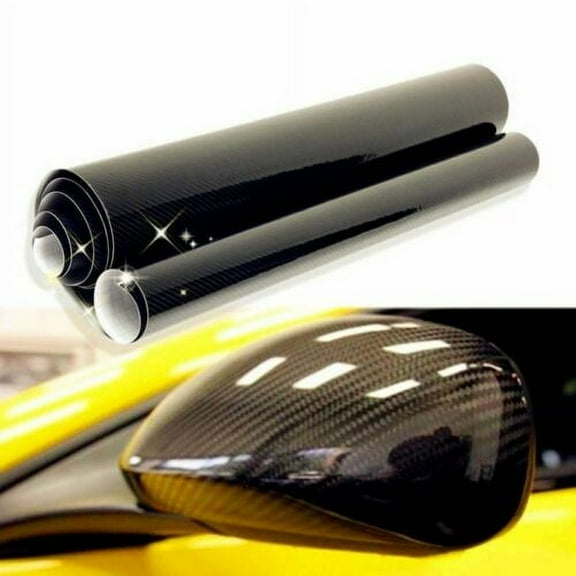 5D Waterproof Carbon Fiber Vinyl Car Wrap Sheet Roll Film Sticker Decal Paper