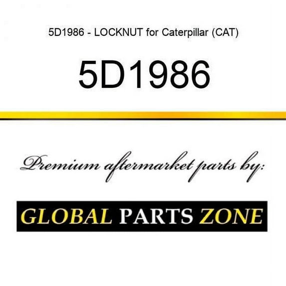 5D1986 - LOCKNUT for Caterpillar (CAT)