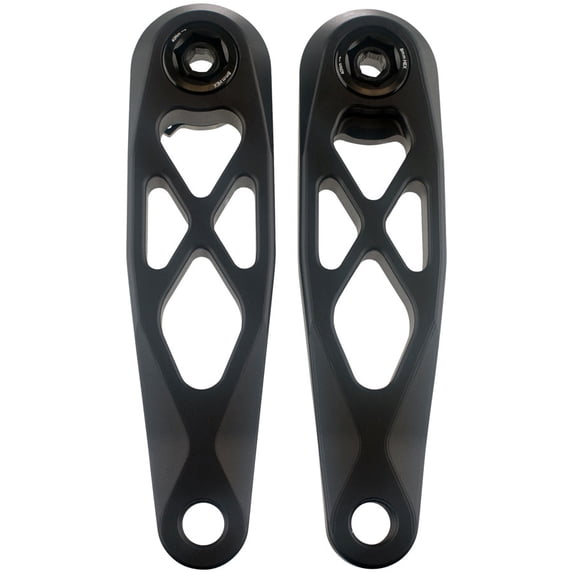 5DEV R-SPEC Trail Enduro Crankset - 170mm, 7050 Billet Aluminum, 3-Bolt DM Chainring Interface, Black