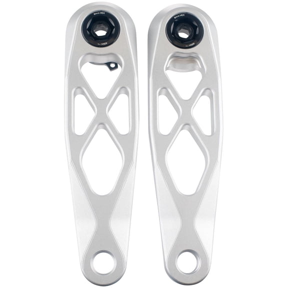 5DEV R-SPEC Trail Enduro Crankset - 170mm, 7050 Billet Aluminum, 3-Bolt DM Chainring Interface, Raw