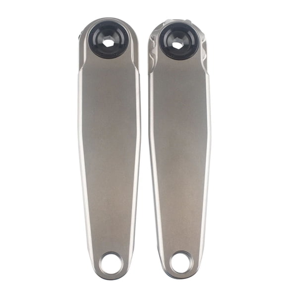 5Dev RGXC Ti Cranks, 160mm (No Spindle), Raw