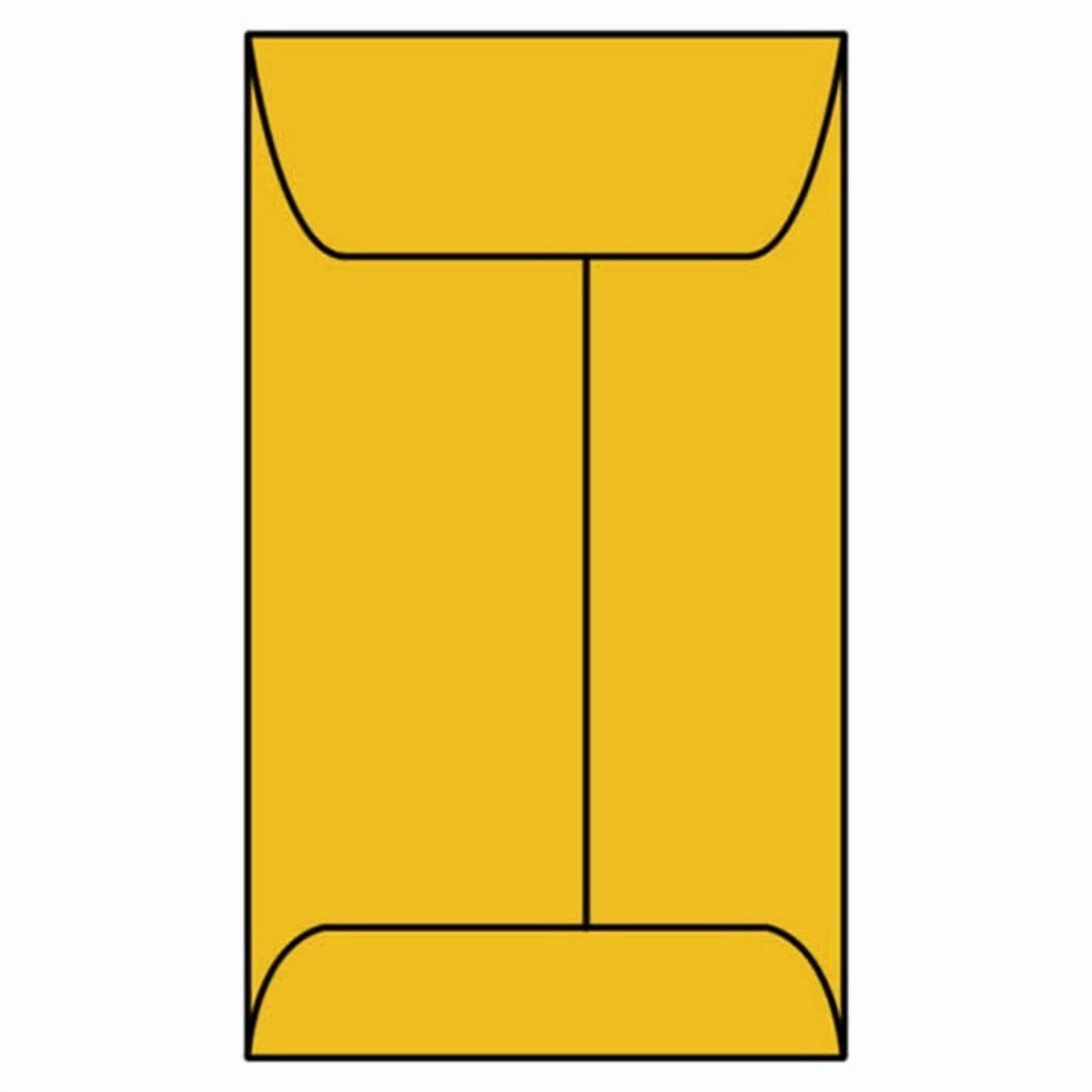 #5E Open End Coin Envelopes, 2-7/8" x 5-1/4", 24#, Roptex, Tan / Brown Kraft (Box of 500)