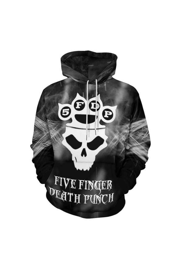 5FDP Five- FFDP-Finger-Death Punch Adult Sweater Pullover Sweatshirt Hoodies Long Sleeve Hooded Jackets Men Women