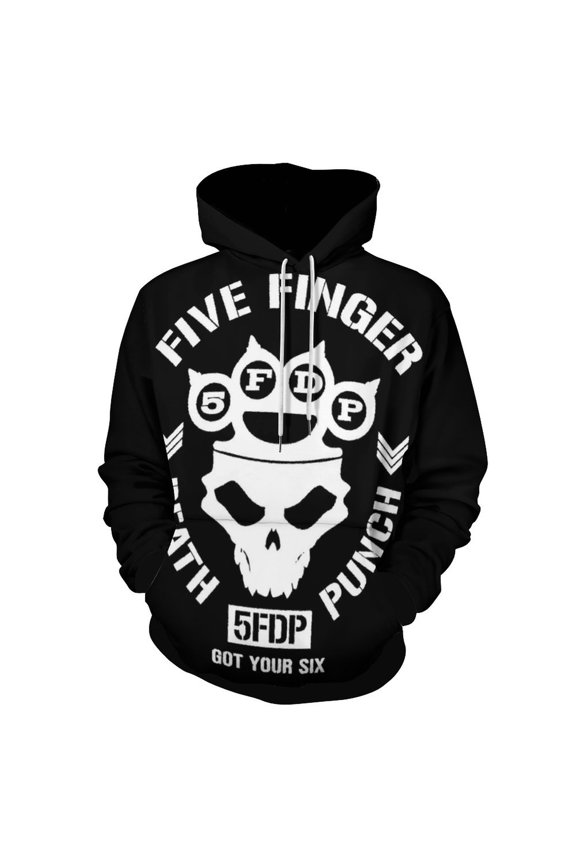 5FDP Five-FFDP-Finger-Death Punch Adult Sweater Pullover Sweatshirt Hoodies Long Sleeve Hooded Jackets Men Women
