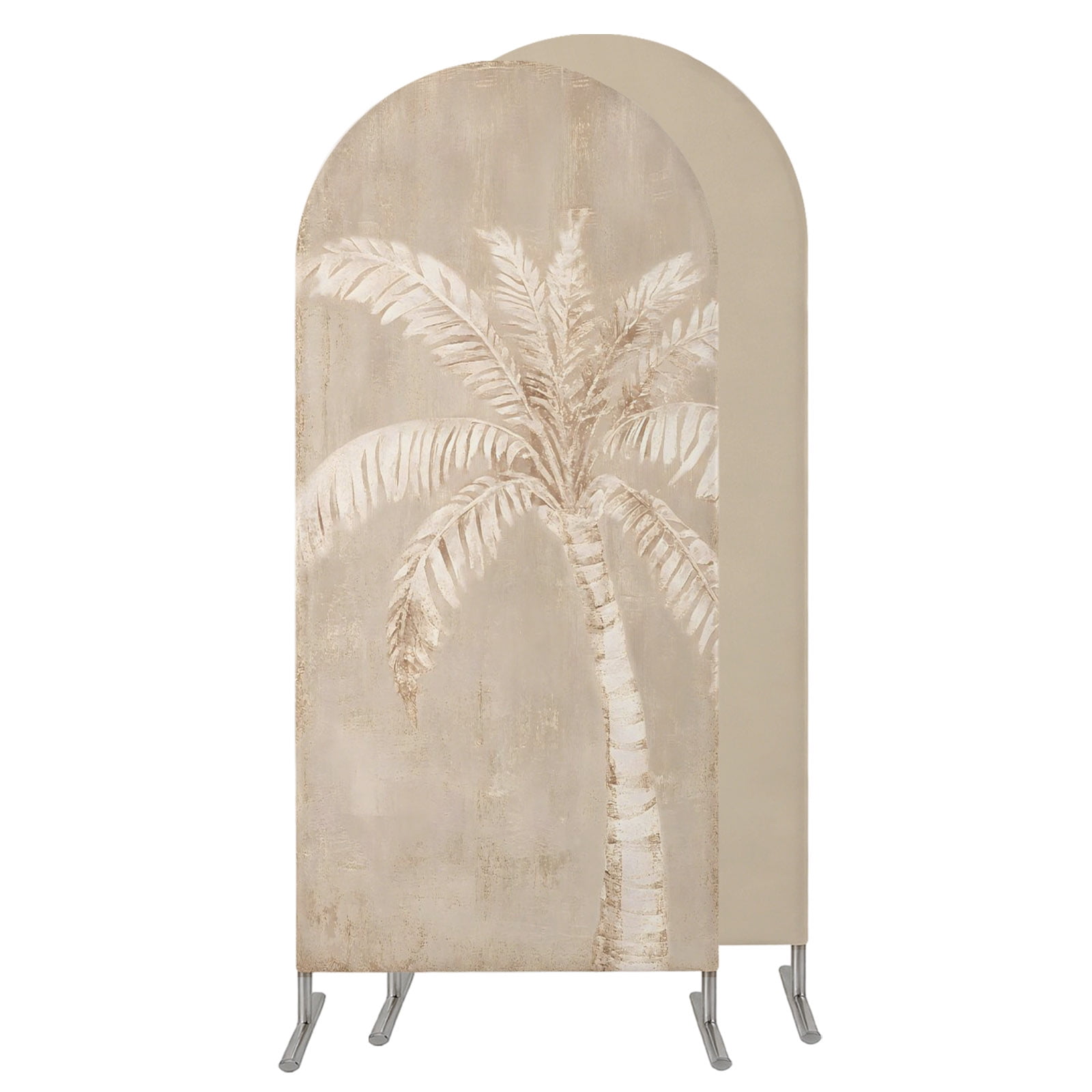 5FT Arch Backdrop Covers, Tropical Botanical Wedding Arch Cover ...