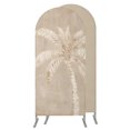 5FT Arch Backdrop Covers, Tropical Botanical Wedding Arch Cover ...