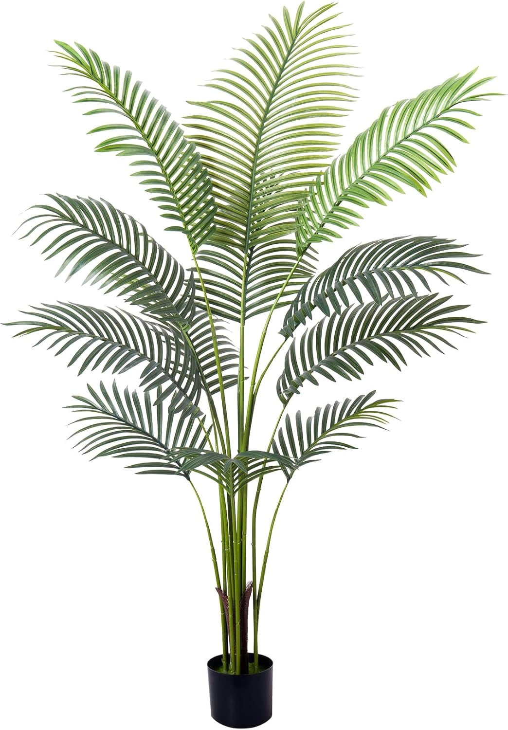 5FT Artificial Areca Palm - Fake Plants Palm Tree Faux Tropical Palm ...