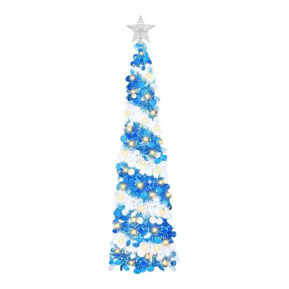 5FT Christmas Tree Decorations Indoor,Artificial Christmas Tree Skinny Christmas Trees Or Christmas Home Room Apartment Decor