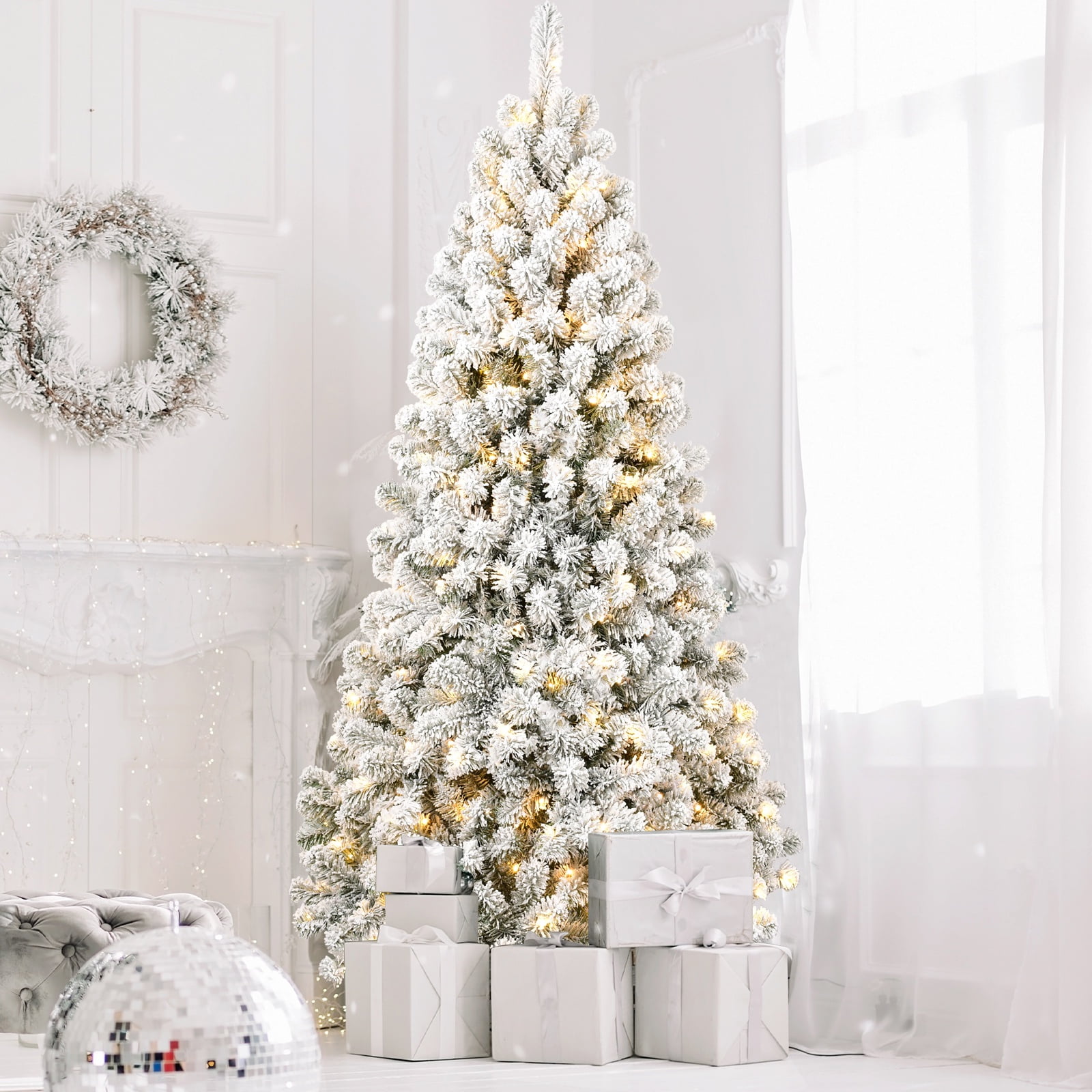 【SEVEN  さま】* christmas tree ❀ ツリー Holiday Bright Lights 1-2 Tree 7 ft. Full LED 450 ct Cayce