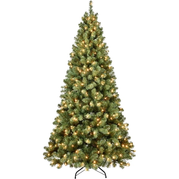 5FT Prelit Christmas Tree Premium Artificial Christmas Tree with 200 Lights and 551 Branch Tips