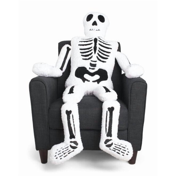 5FT Storehouse Plush Skeleton Pillow Halloween Decor TikTok Viral Ship HTF Spook