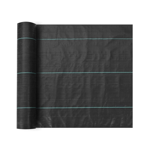 5FTx250FT Premium Heavy Duty Weed Barrier Landscape Fabric, 5OZ Woven Geotextile