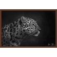 thumbnail image 1 of 5FishCreative - Leopard Portrait Wall Poster, 22.375" x 34", Framed, 1 of 2