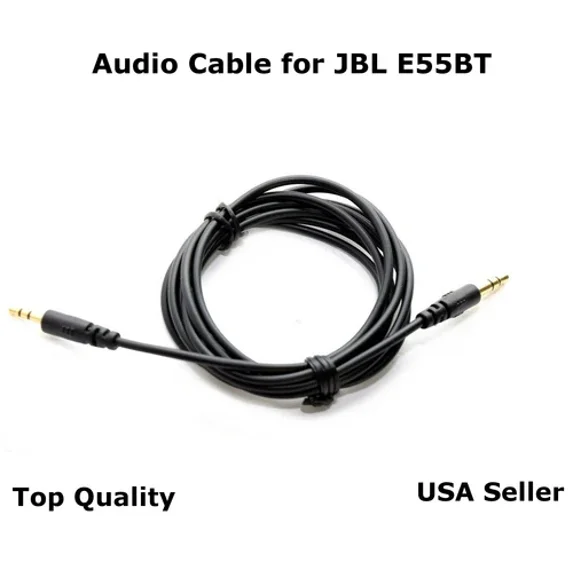 5Ft 2.5Mm - 3.5Mm Audio Cable Cord Aux For Jbl E55Bt Free Shipping