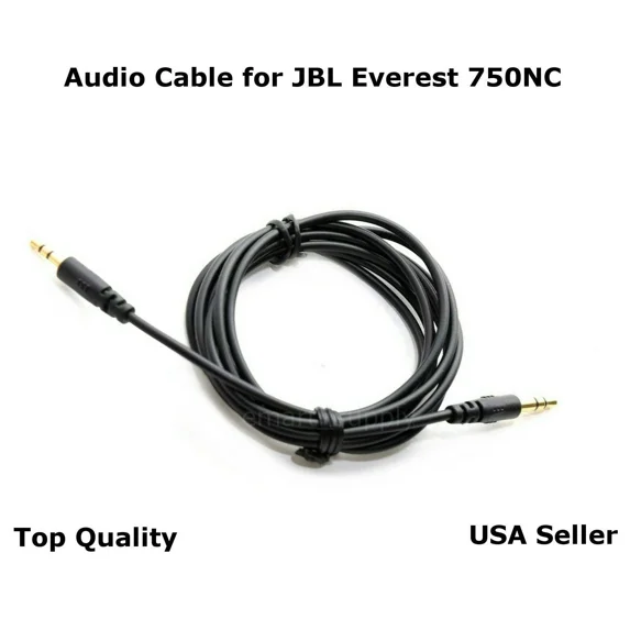 5Ft 2.5Mm - 3.5Mm Audio Cable Cord Aux For Jbl Everest Elite 750Nc Free Ship