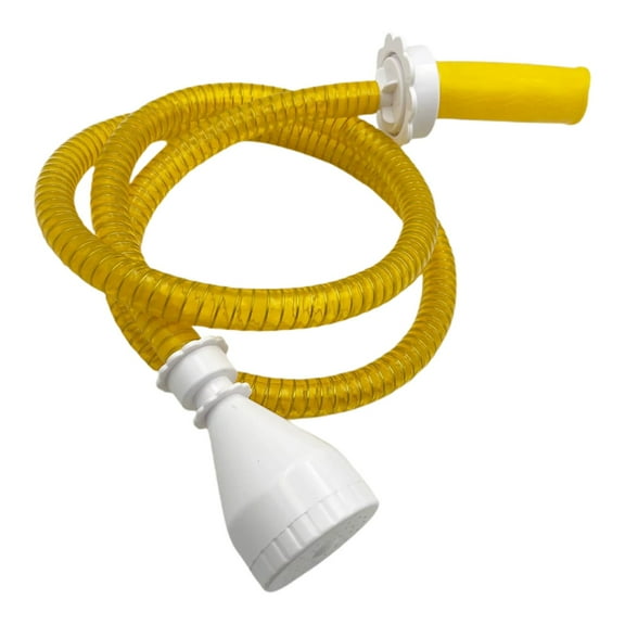 5Ft Bathtub Faucet Sprayer Attachment, Portable Dog Shower Hose Adapter for Tub Spout, No Tools Required for Pet Washing