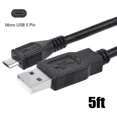 thumbnail image 1 of 5Ft Usb Charging Cable Cord For Logitech G533 Wireless Gaming Headset Headphones, 1 of 4