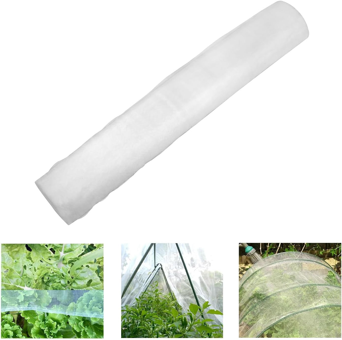 5Ft x 100Ft Mosquito Bug Insect Bird Fine Mesh Net Barrier Hunting ...