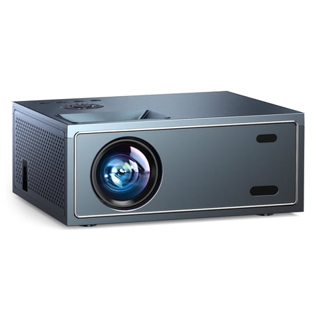 5G/2.4G WiFi & Bluetooth Projector, 1080P LED Home Theater, 4K Support, 300" Display, Keystone, Built-in Hi-Fi Speaker