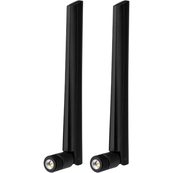 5G 4G LTE GSM 3G Antenna Wide Band Omnidirectional SMA Male Antenna 2-Pack for CPE Router Mobile Hotspot Wireless Home Phone Modem Cellular Trail Camera