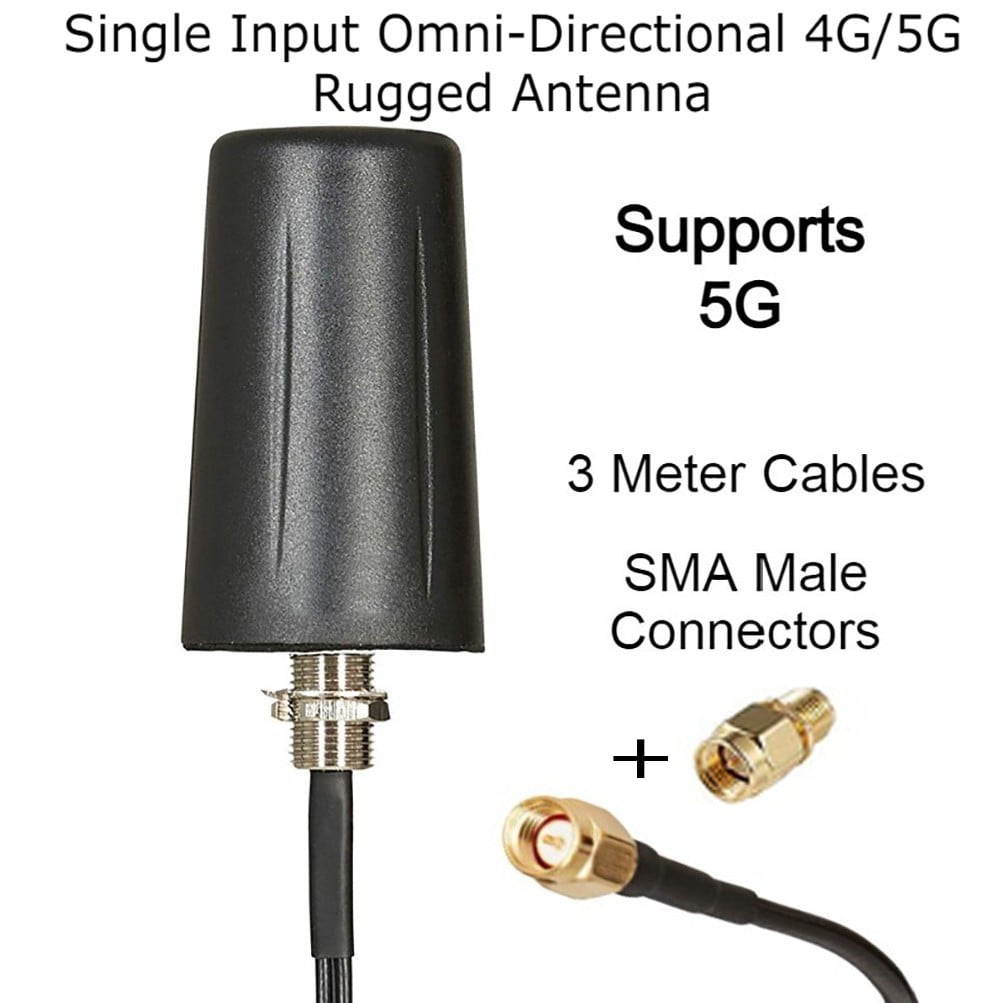 5G 4G LTE MiMo Outdoor Broadband Mobile Antenna Vehicle External Antenna SMA