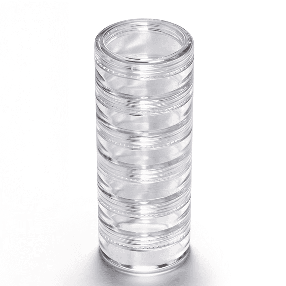 5G/5ML Plastic Transparent Stackable Cosmetic/Art/Food Sample Jars