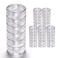 thumbnail image 1 of 5G/5ML Plastic Transparent Stackable Cosmetic/Art/Food Sample Jars, 1 of 6