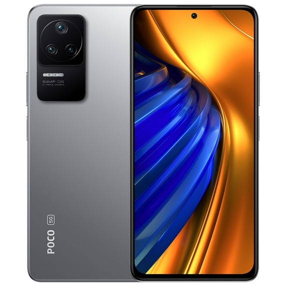5G Smartphone POCO F4 6.67 Inch 1080x2400P Display 8GB 256GB 4500mAh Battery MIUI 13 - Silver