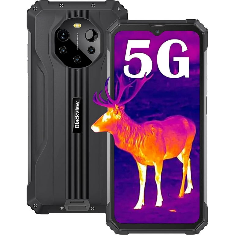 (Unlocked) Blackview BL8800 5G Rugged Phone Dual Sim 128GB  Black (8GB RAM)- Full phone specifications