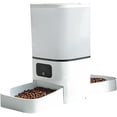 thumbnail image 1 of 5G WiFi Automatic Feeder, Large Capacity 6L Timed Dry Food Dispenser for Cats and Dogs, APP Control & Anti-Clog Design for Multiple Pets, 1 of 7