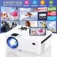 thumbnail image 1 of Native 1080P 5G WiFi Bluetooth Projector (Carrying Bag Included), 15000LM Full HD Movie Projector, LCD Technology 300" Display Support 4k Home Theater for Outdoor Movies, 1 of 7