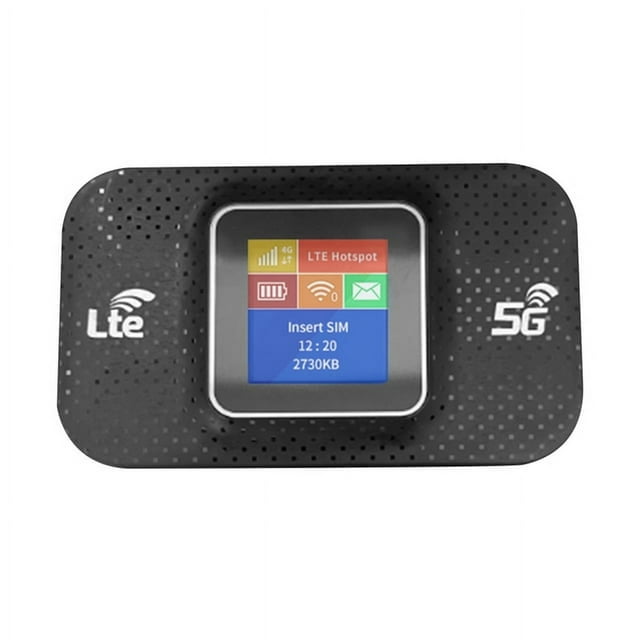 300 Mbps 5G Wifi Portable Mifi Router with Built-In 2600Mah SIM Card Slot 4G LTE - Walmart.com
