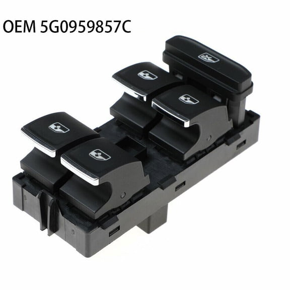 5G0959857C Electric Master Window Control Switch Fits VW Golf MK7 Passat Tiguan