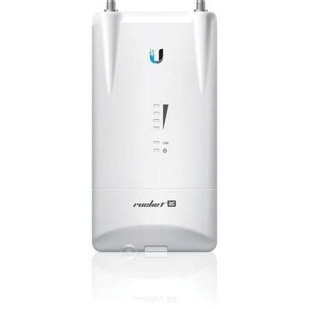 Ubiquiti Rocket ac R5AC-Lite IEEE 802.11n 500 Mbit/s Wireless Bridge - 5 GHz - MIMO Technology - 1 x Network (RJ-45) - P