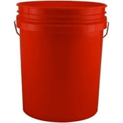 5GLRED 5 gal Bucket, Red