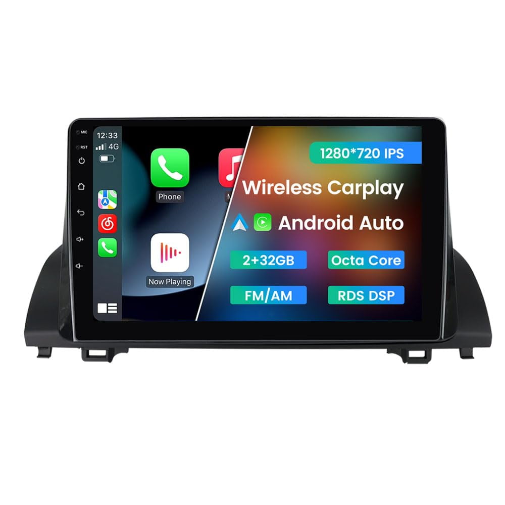 Android Car Stereo For Honda Accord 2018-2021 - 10.1" Touch Screen, GPS, Wireless CarPlay & Android Auto, 2+32GB